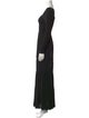 La Ligne Scoop Neck Long Dress