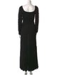 La Ligne Scoop Neck Long Dress