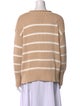 La Ligne Striped Crew Neck Sweater