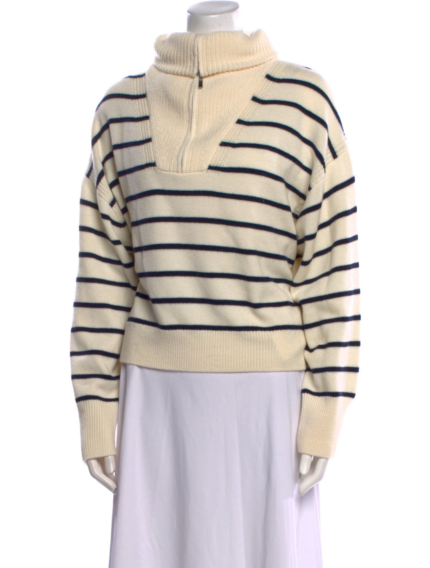 La Ligne Merino Wool Striped Sweater w/ Tags