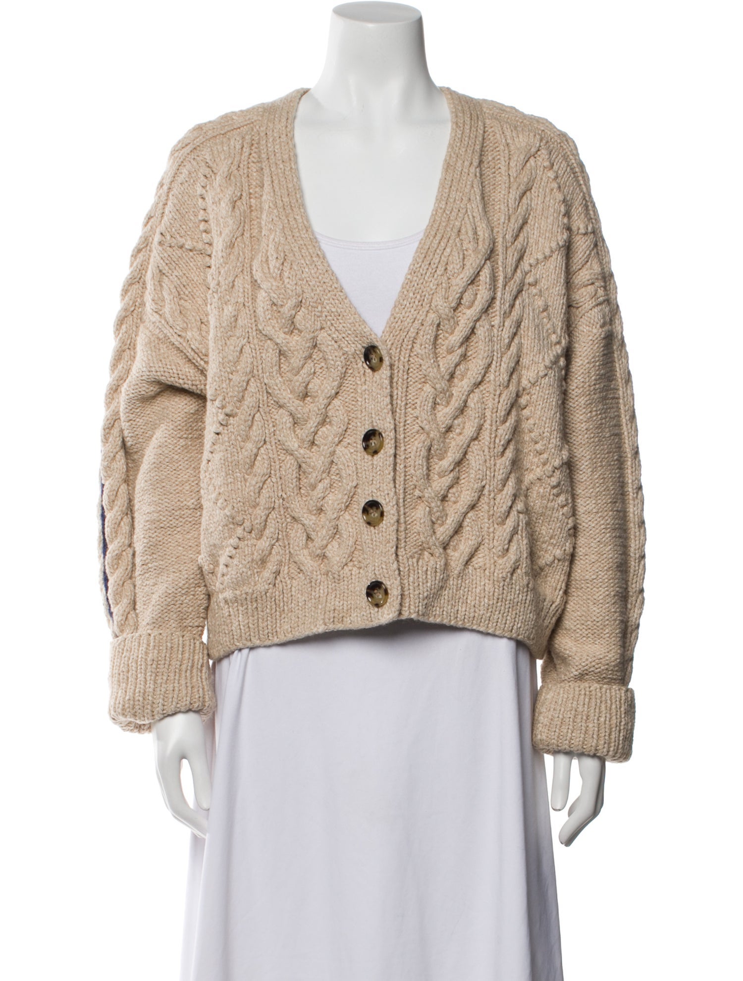 La Ligne Baby Alpaca V-Neck Sweater