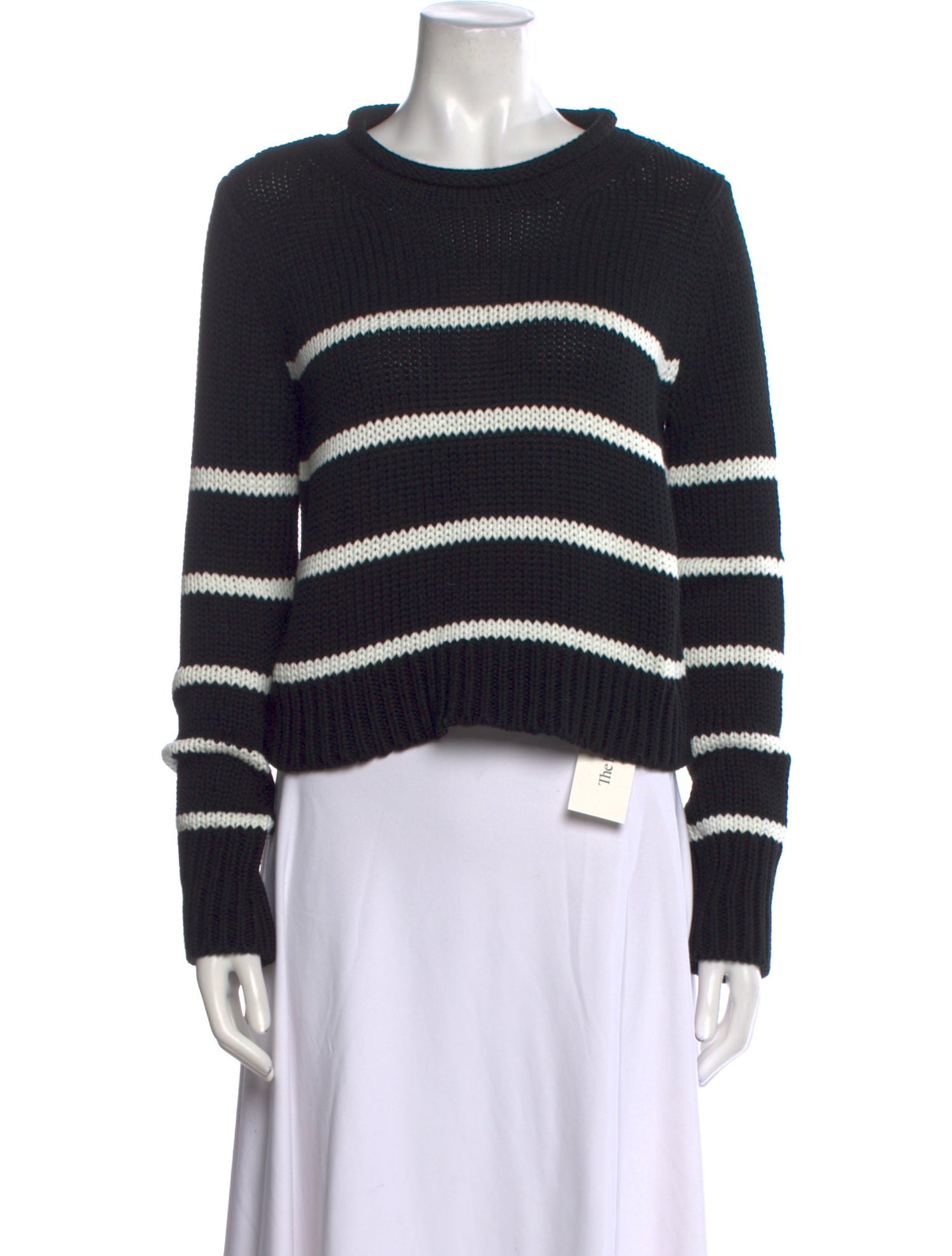 La Ligne Striped Crew Neck Sweater