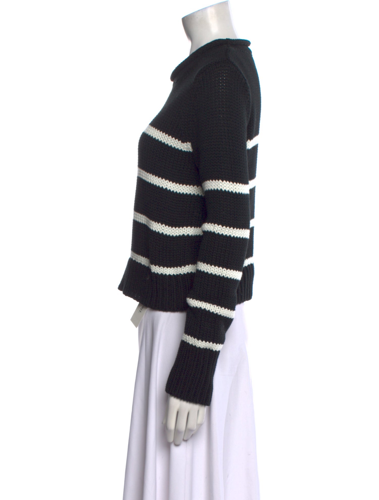 La Ligne Striped Crew Neck Sweater