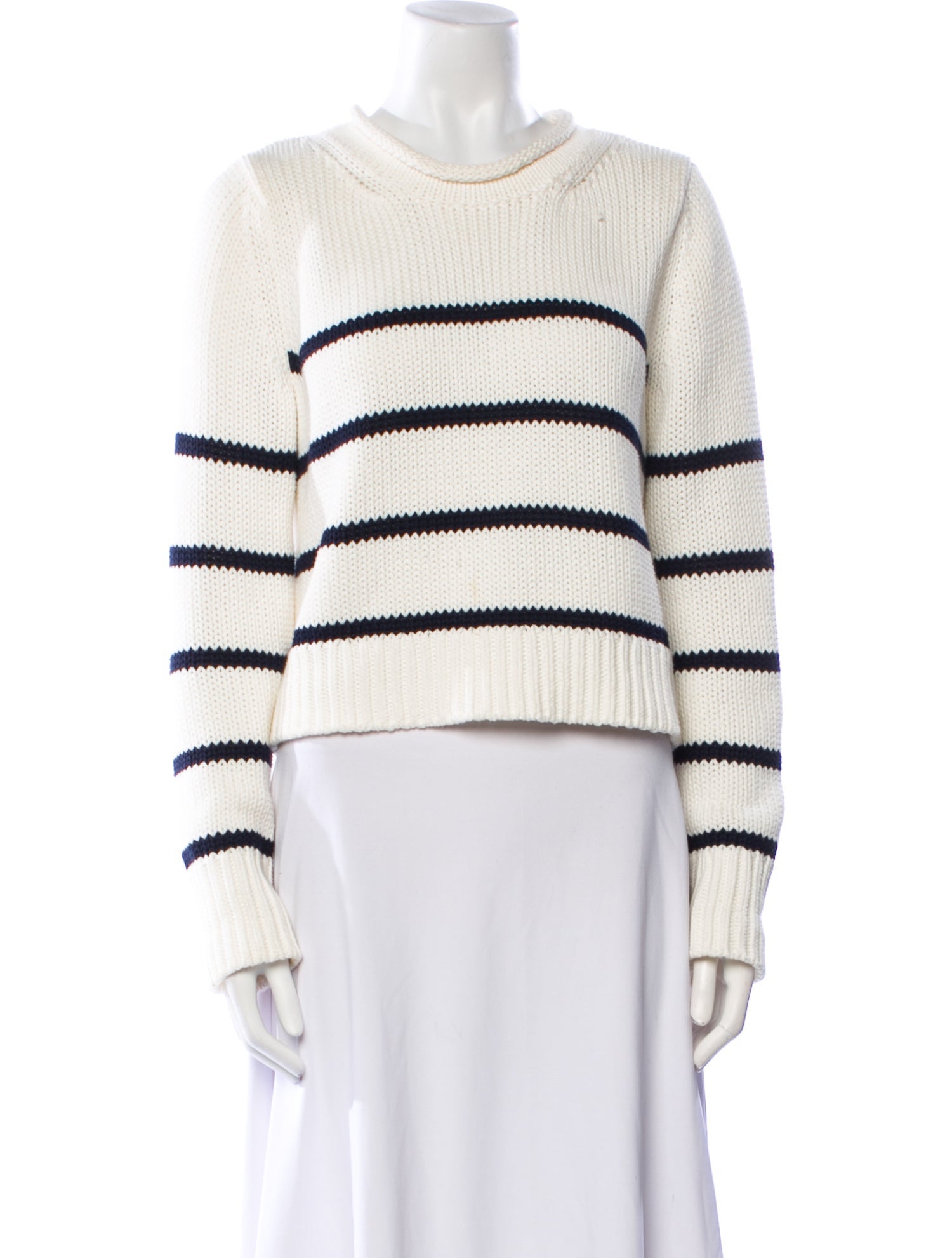 La Ligne Striped Crew Neck Sweater
