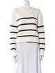 La Ligne Striped Crew Neck Sweater