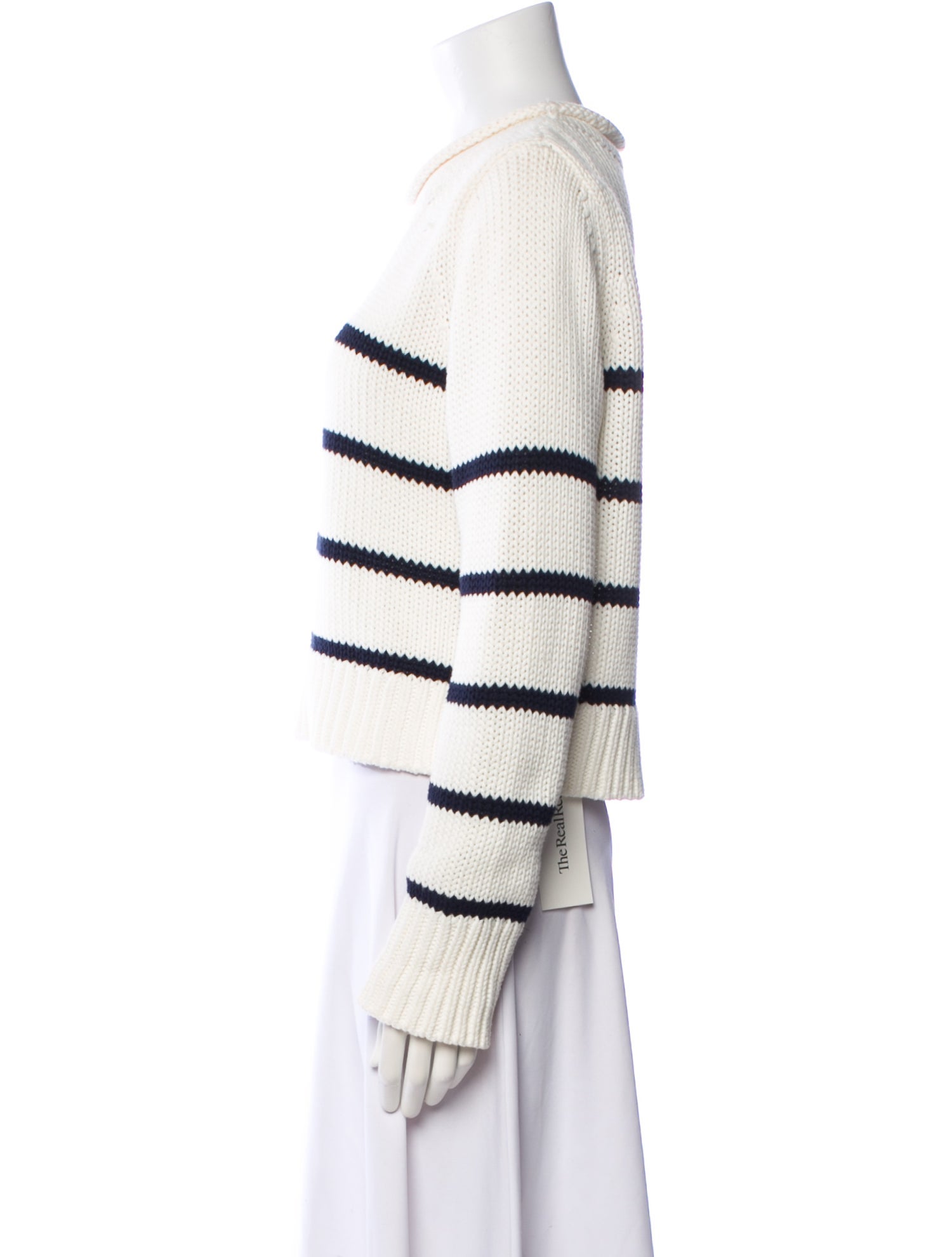 La Ligne Striped Crew Neck Sweater