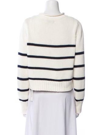 La Ligne Striped Crew Neck Sweater