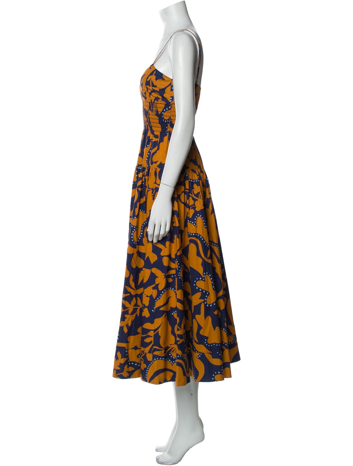 La Ligne Printed Midi Length Dress