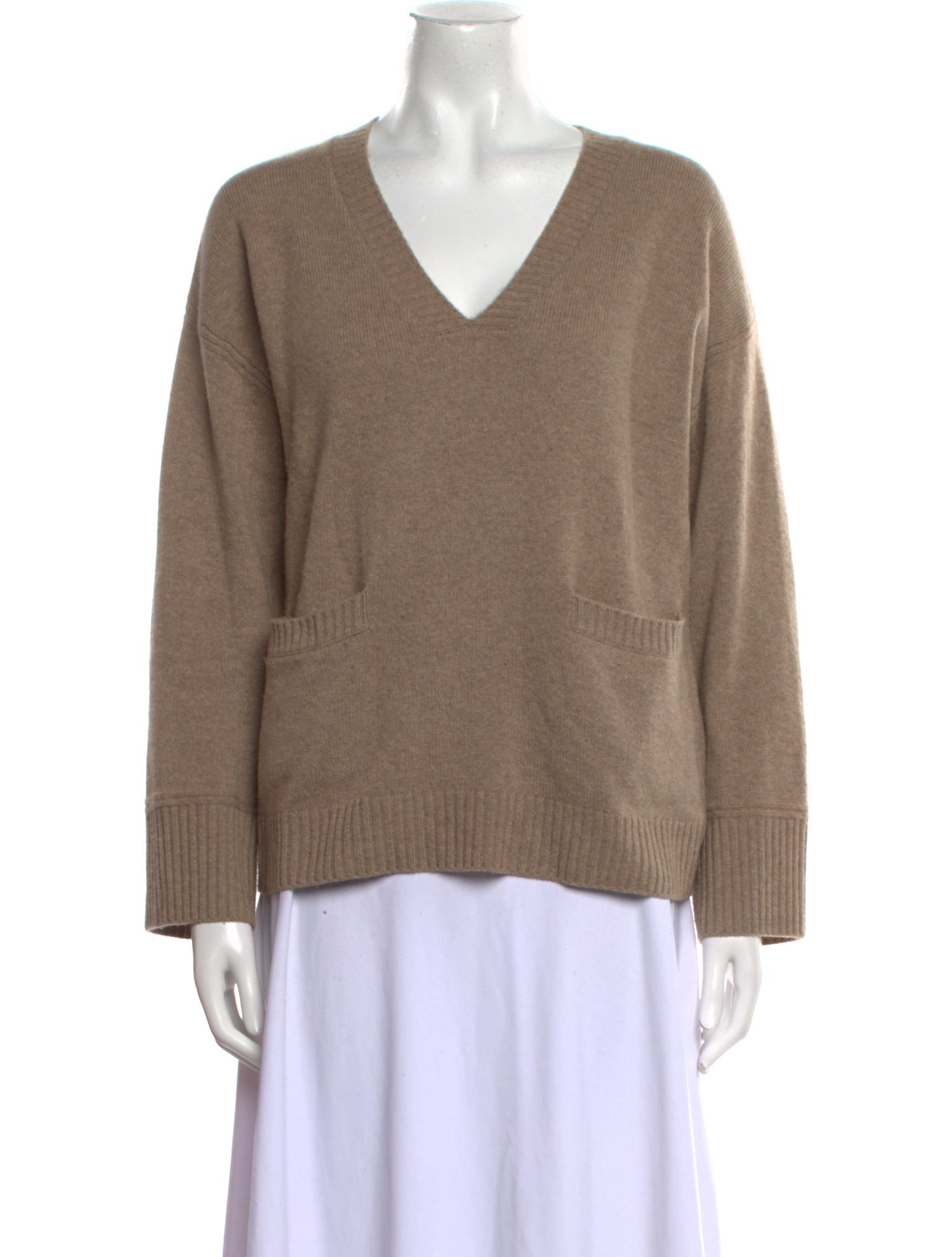 La Ligne Cashmere V-Neck Sweater