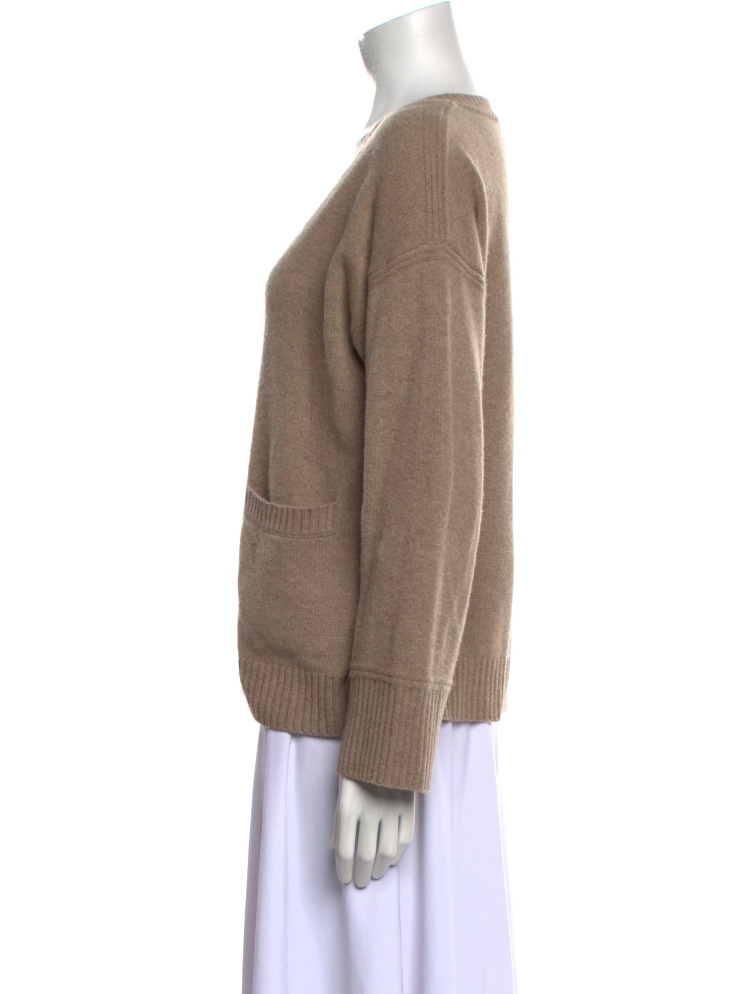 La Ligne Cashmere V-Neck Sweater