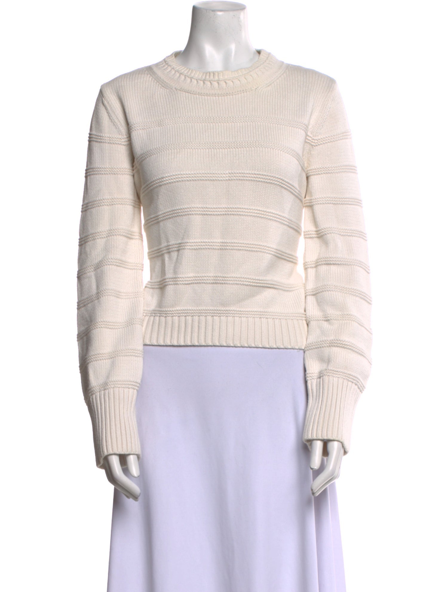 La Ligne Striped Scoop Neck Sweater