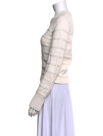 La Ligne Striped Scoop Neck Sweater