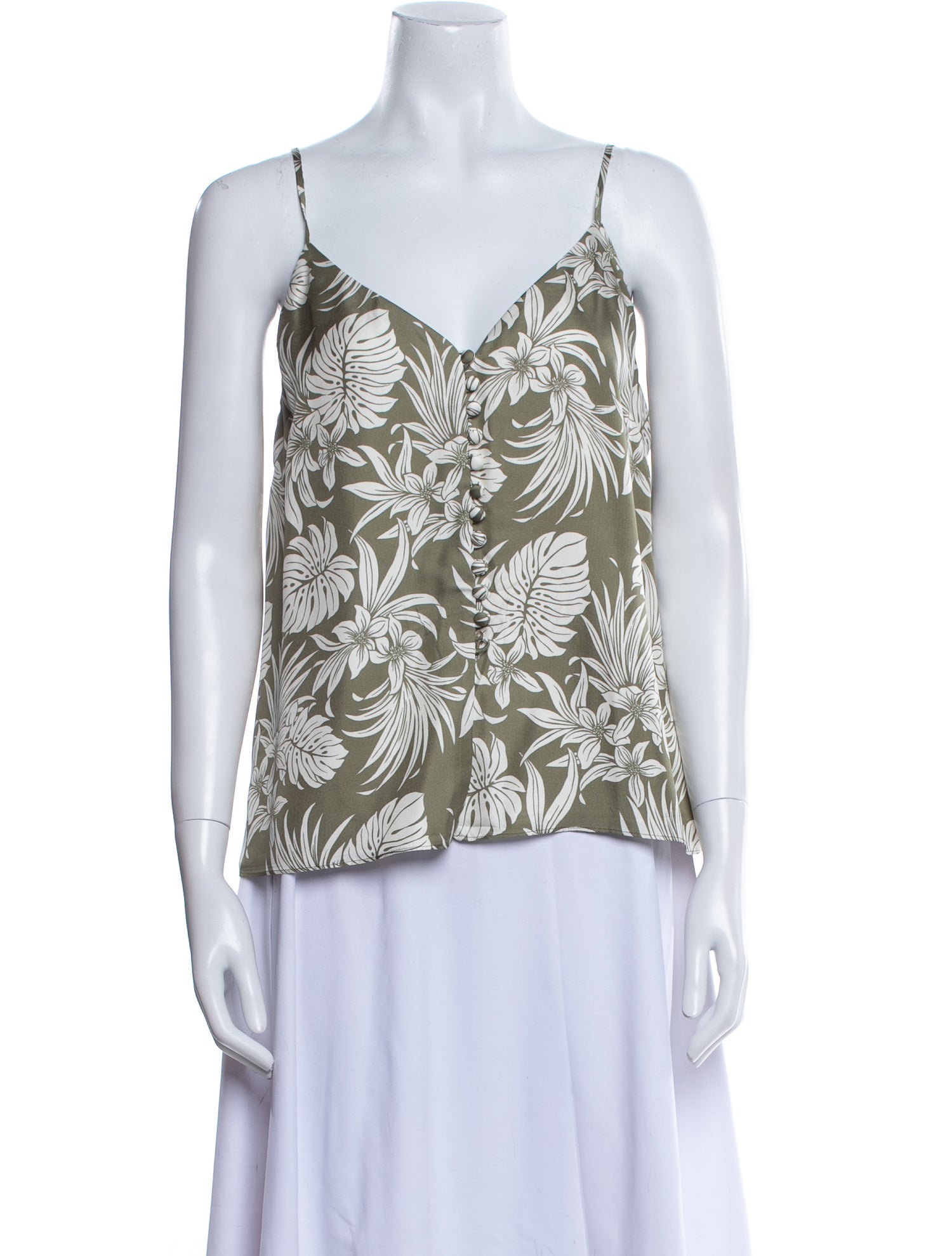 La Ligne Silk Printed Top