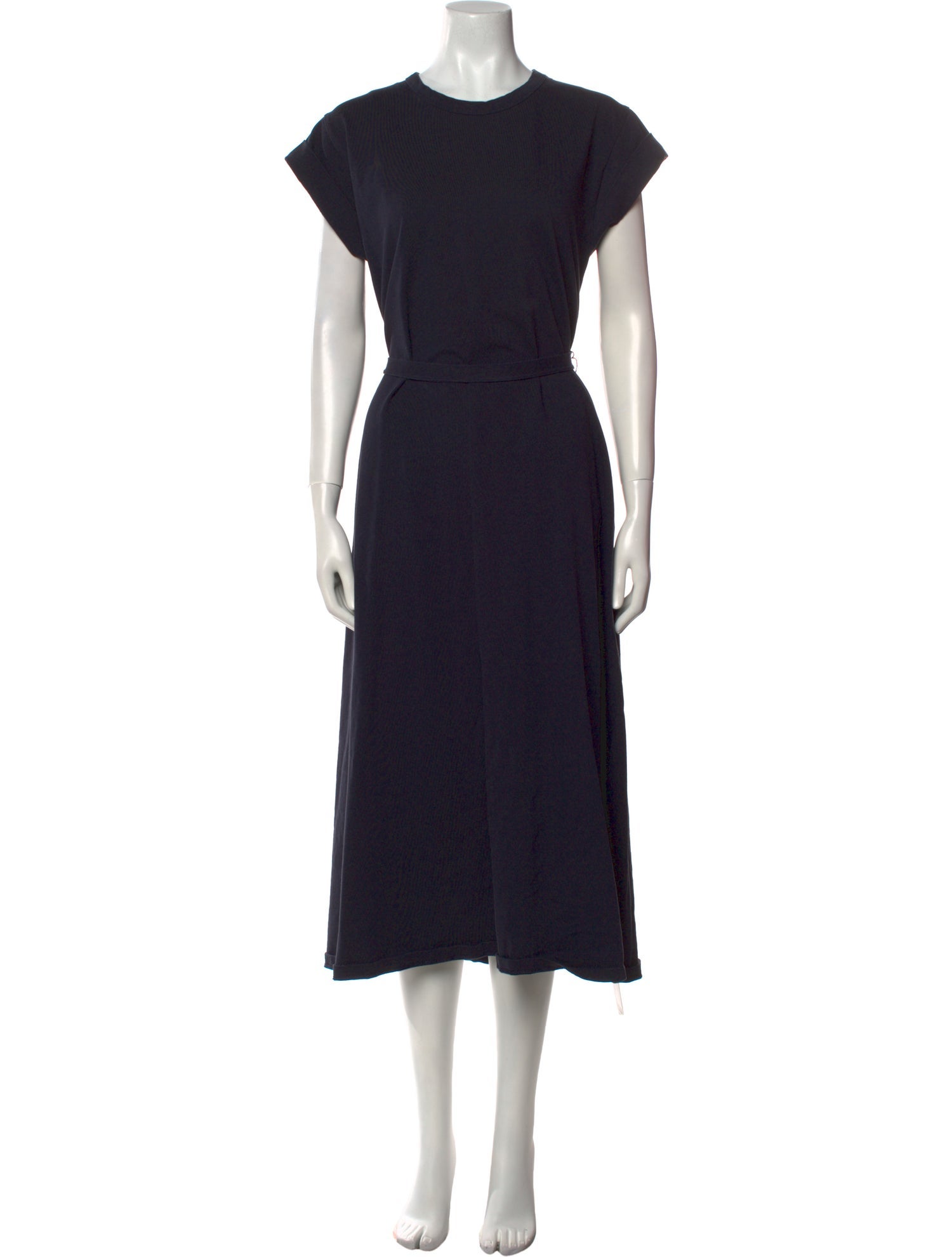 La Ligne Crew Neck Midi Length Dress