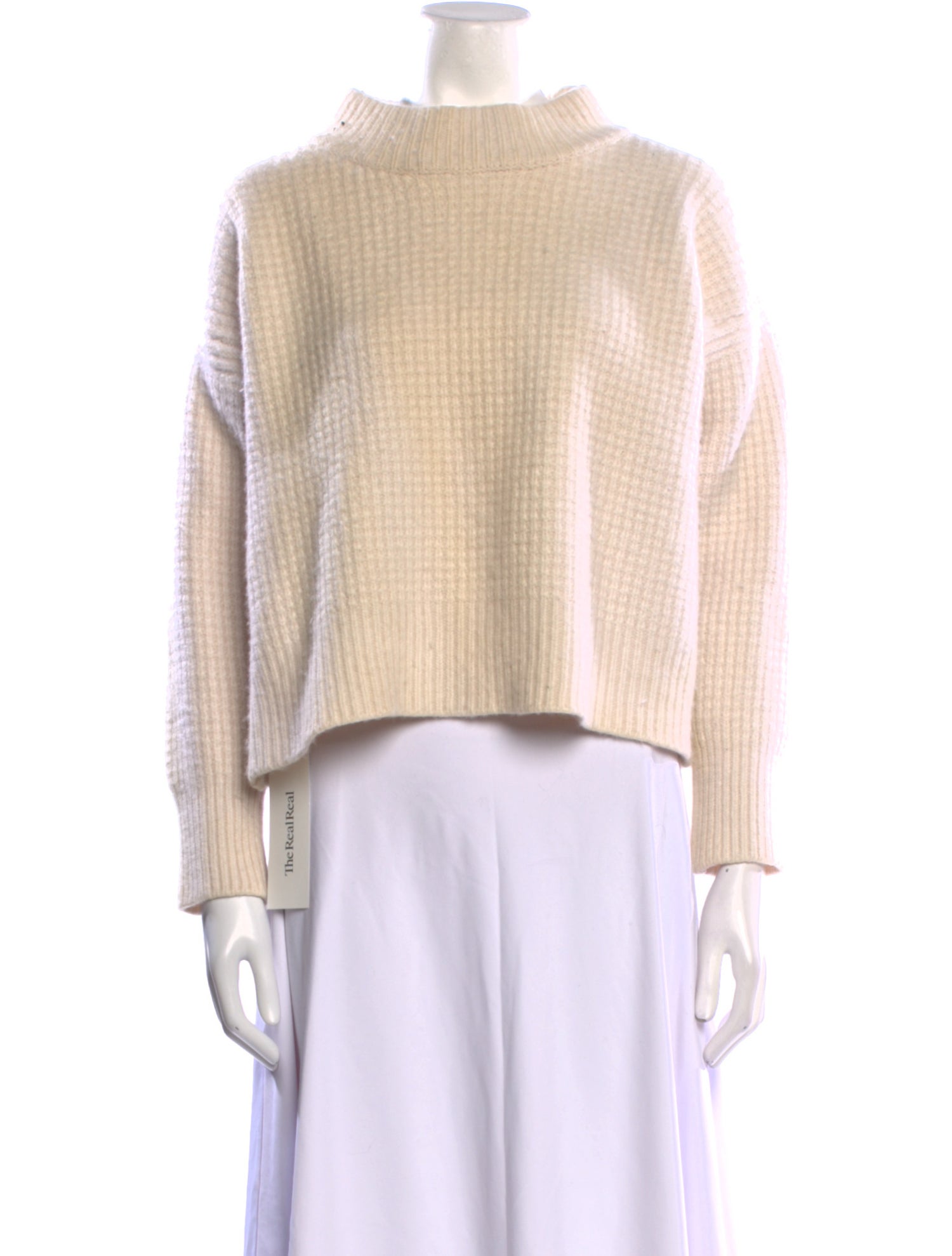 La Ligne Cashmere Mock Neck Sweater