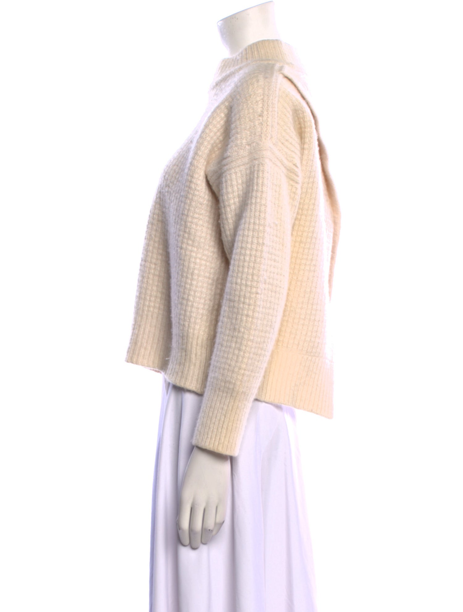 La Ligne Cashmere Mock Neck Sweater