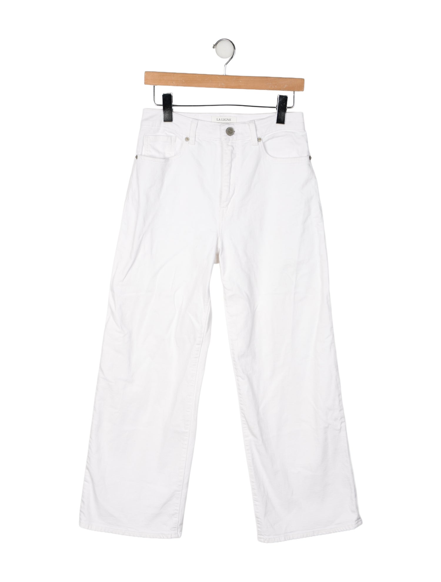 La Ligne High-Rise Wide Leg Jeans