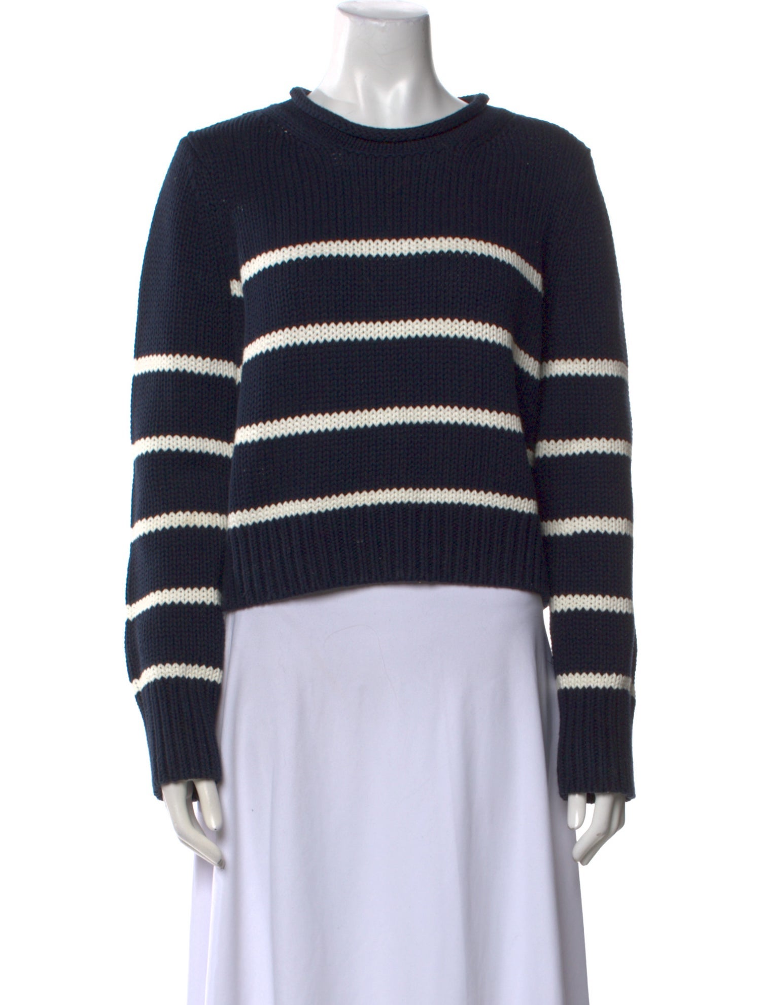 La Ligne Striped Crew Neck Sweater