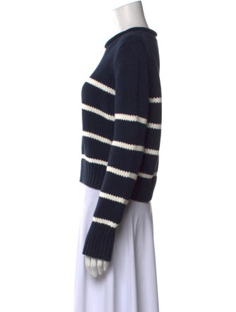La Ligne Striped Crew Neck Sweater