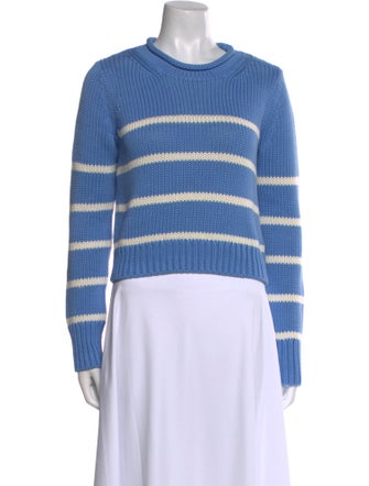 La Ligne Striped Crew Neck Sweater