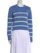 La Ligne Striped Crew Neck Sweater