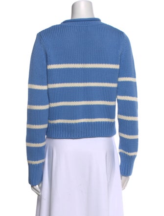 La Ligne Striped Crew Neck Sweater