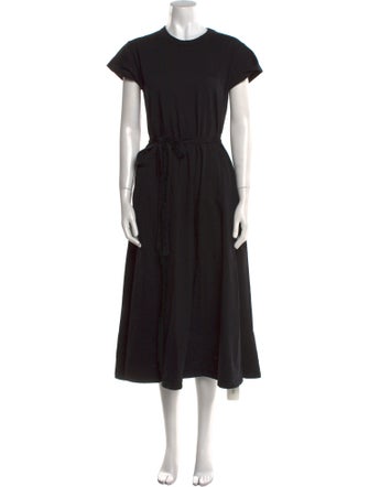 La Ligne Crew Neck Long Dress