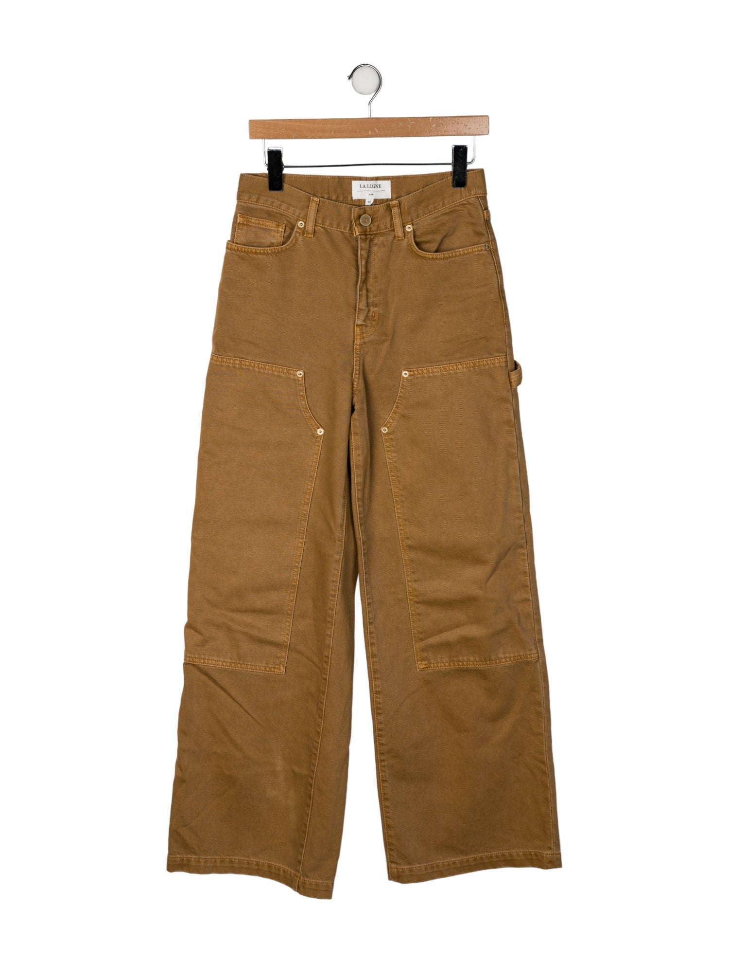 La Ligne High-Rise Wide Leg Jeans