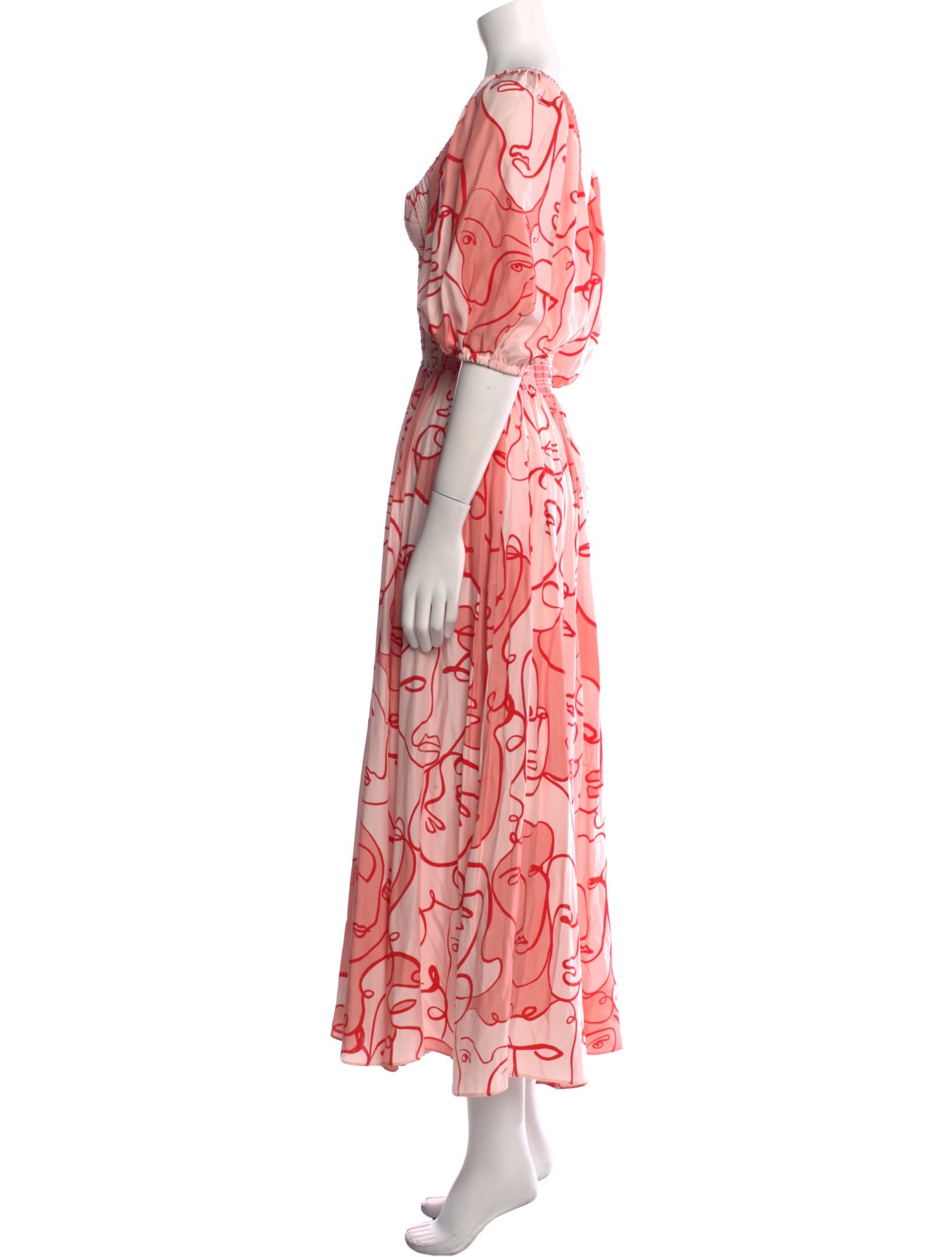 La Ligne Silk Long Dress