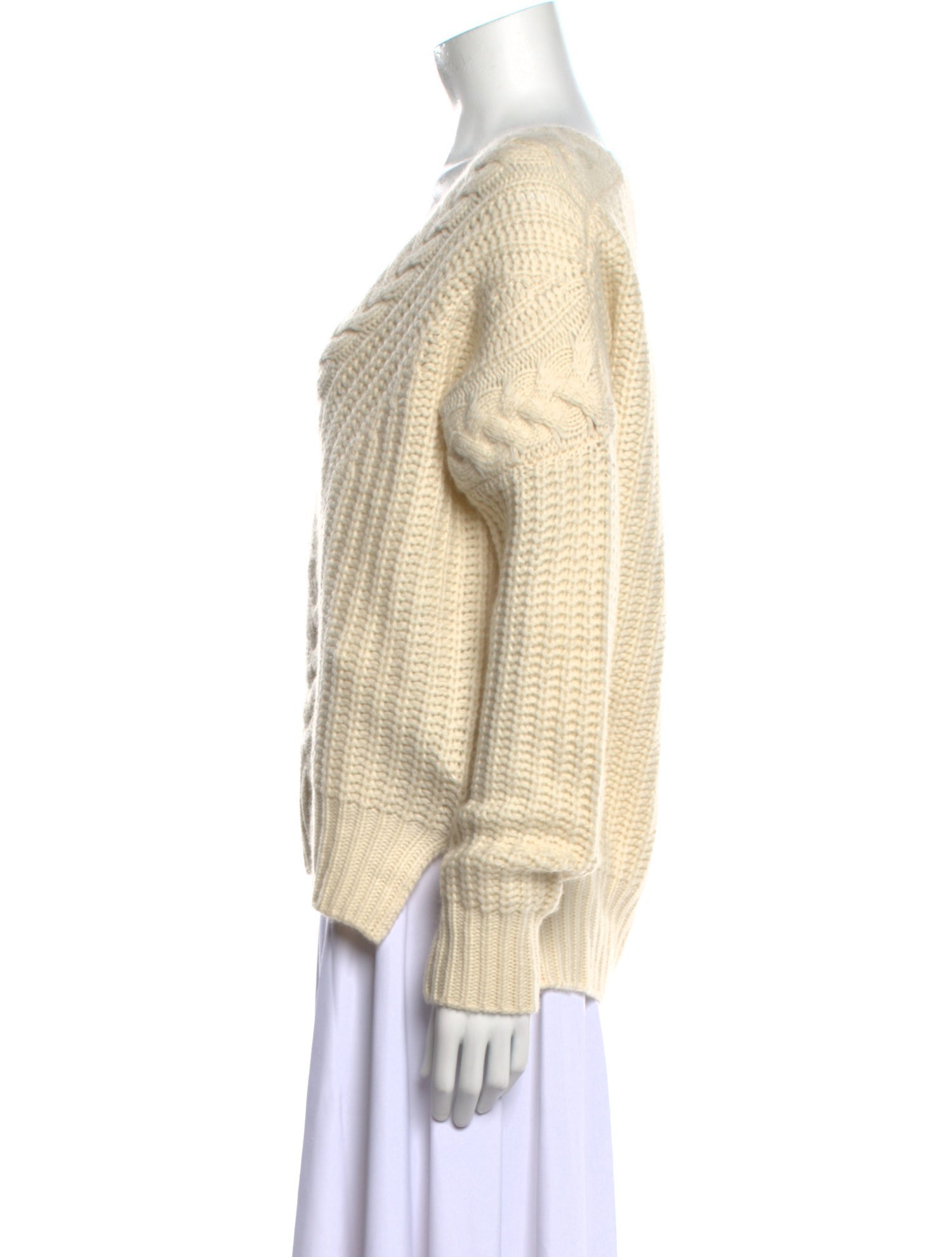 La Ligne Cashmere V-Neck Sweater