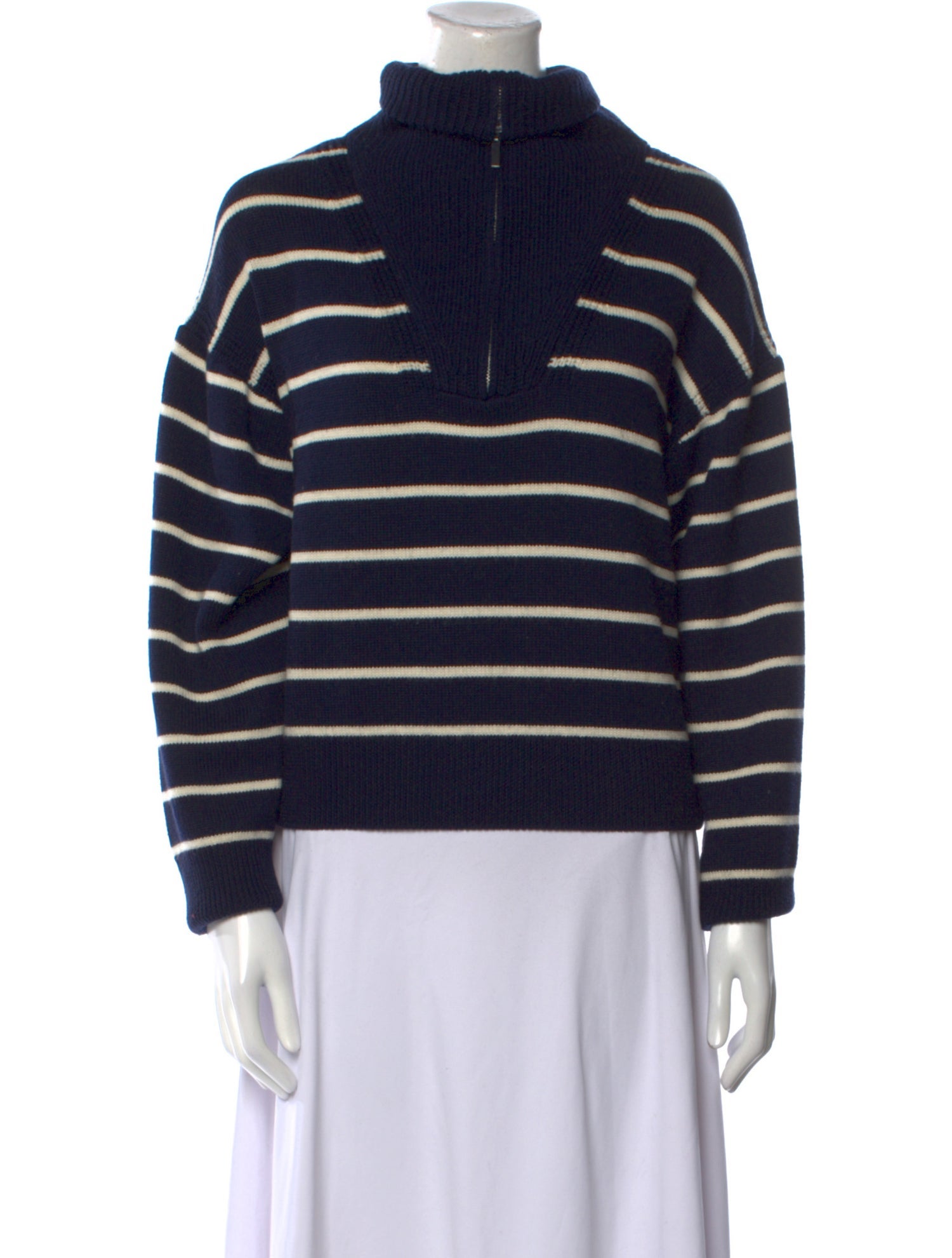 La Ligne Merino Wool Striped Sweater