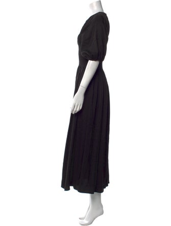 La Ligne Crew Neck Midi Length Dress