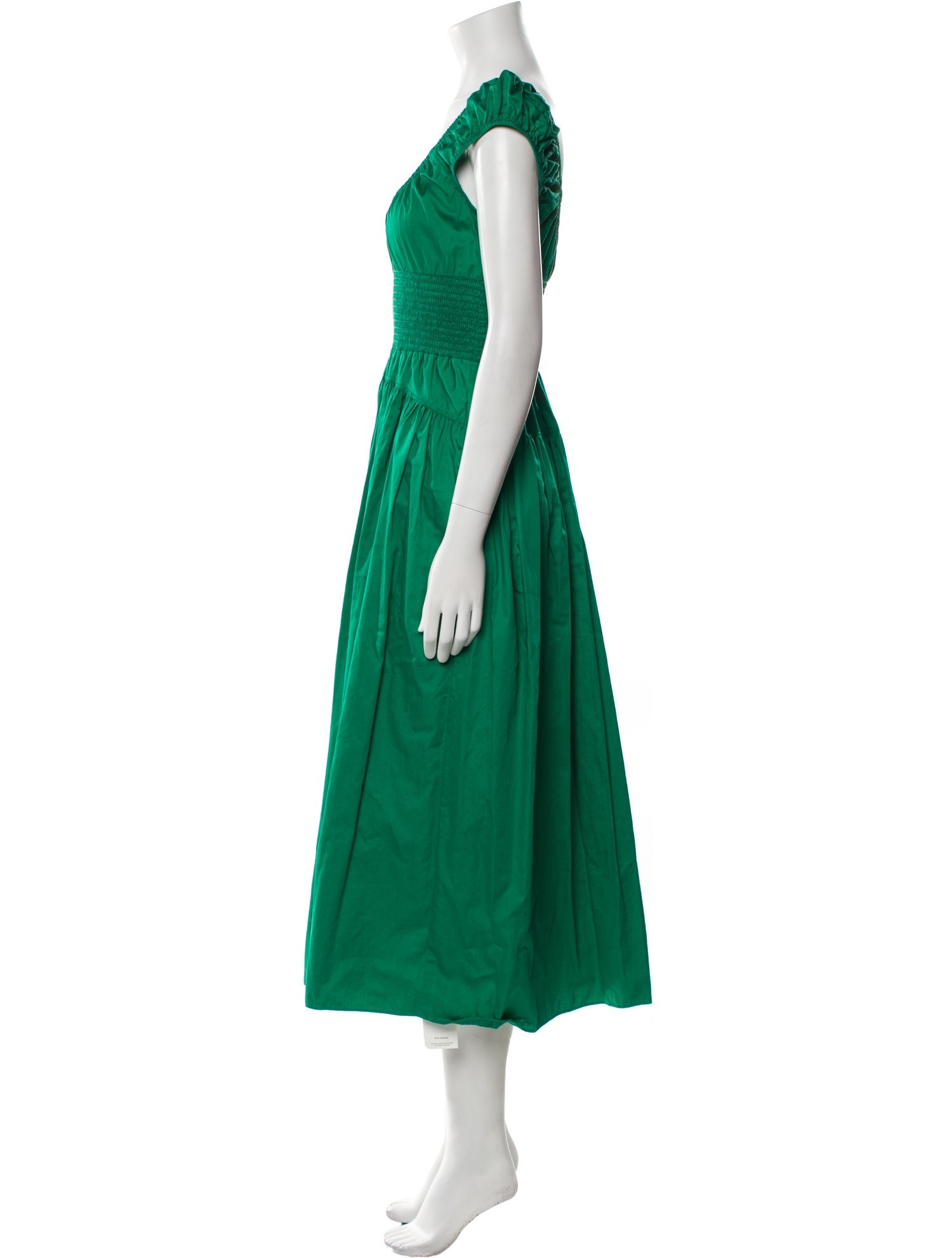 La Ligne V-Neck Long Dress