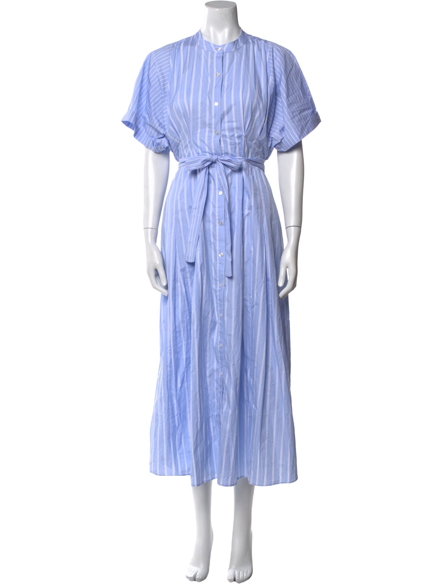 La Ligne Striped Long Dress