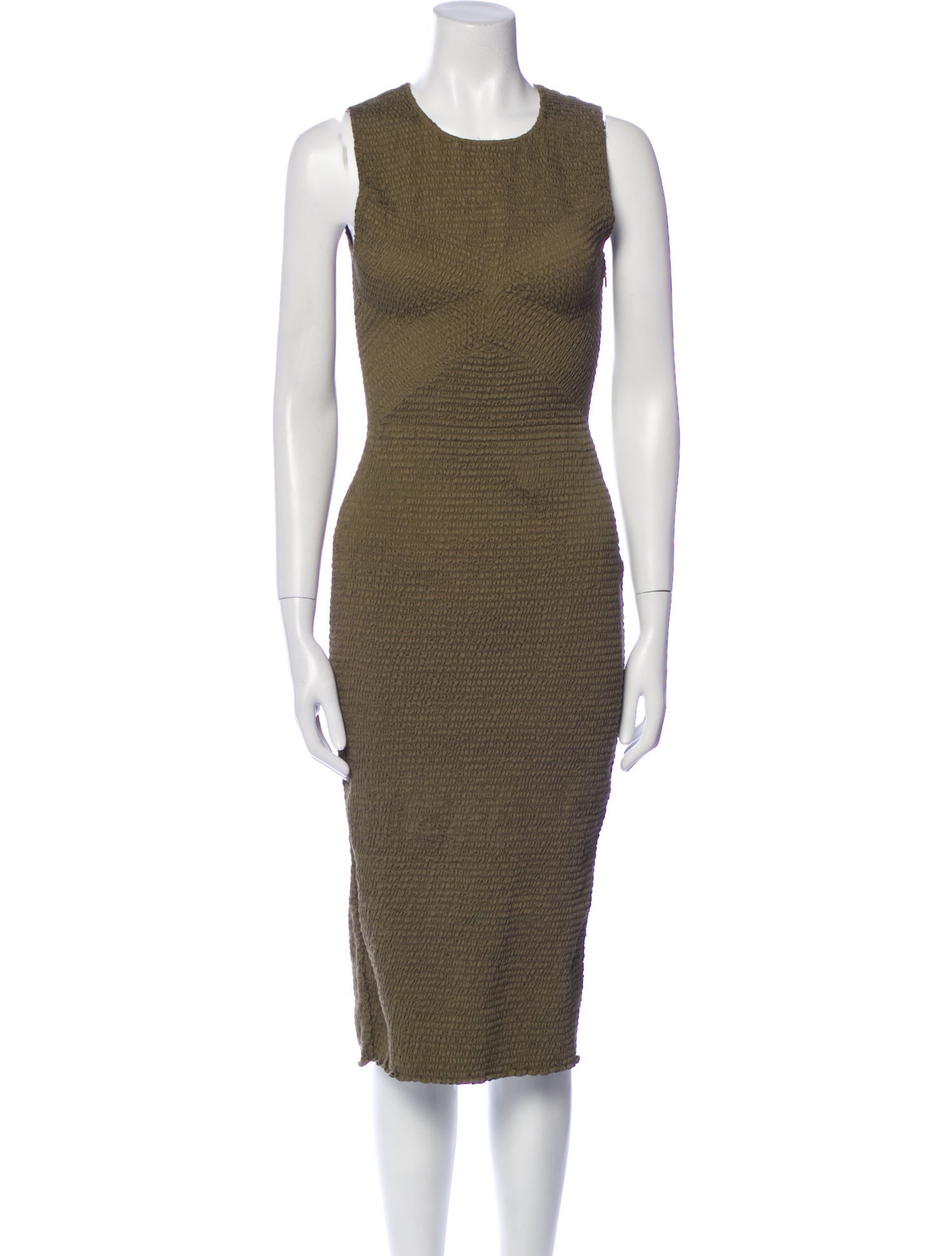 La Ligne Crew Neck Midi Length Dress