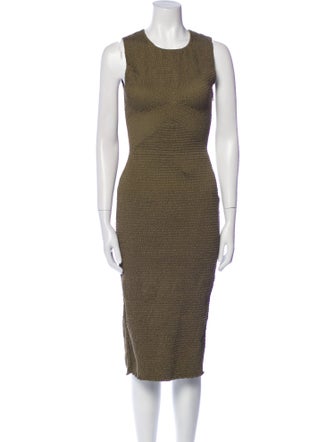 La Ligne Crew Neck Midi Length Dress