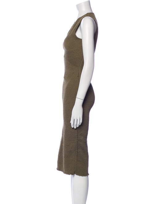 La Ligne Crew Neck Midi Length Dress