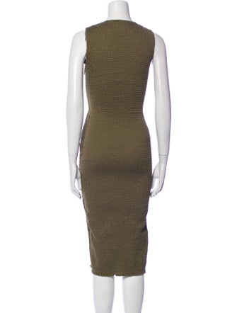 La Ligne Crew Neck Midi Length Dress