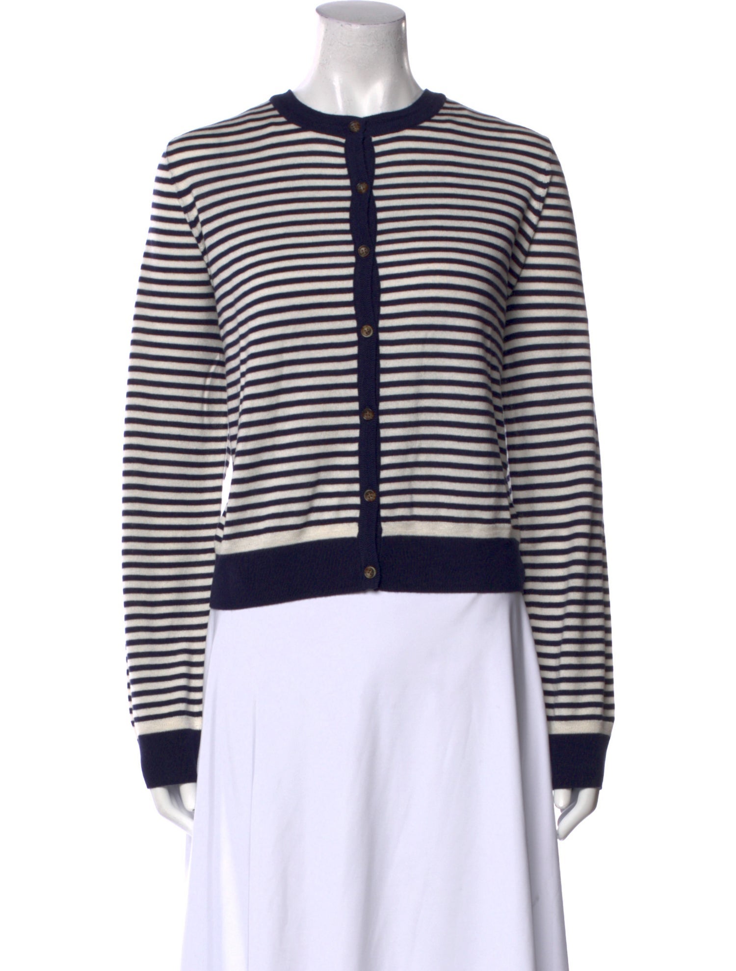 La Ligne Silk Striped Sweatshirt w/ Tags