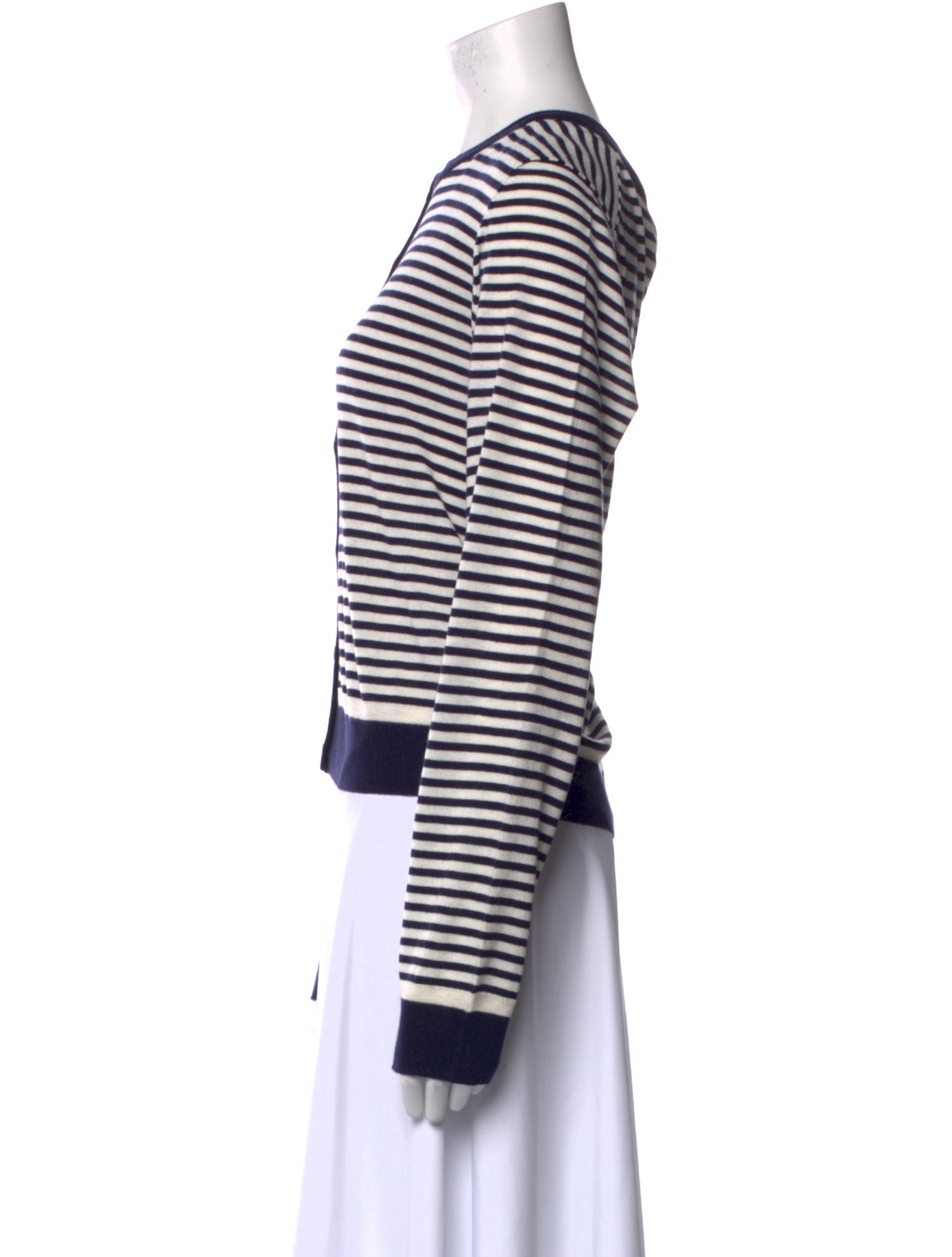 La Ligne Silk Striped Sweatshirt w/ Tags