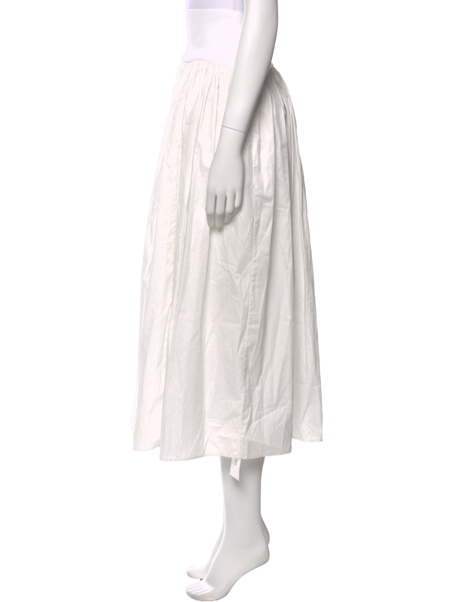 La Ligne Midi Length Skirt