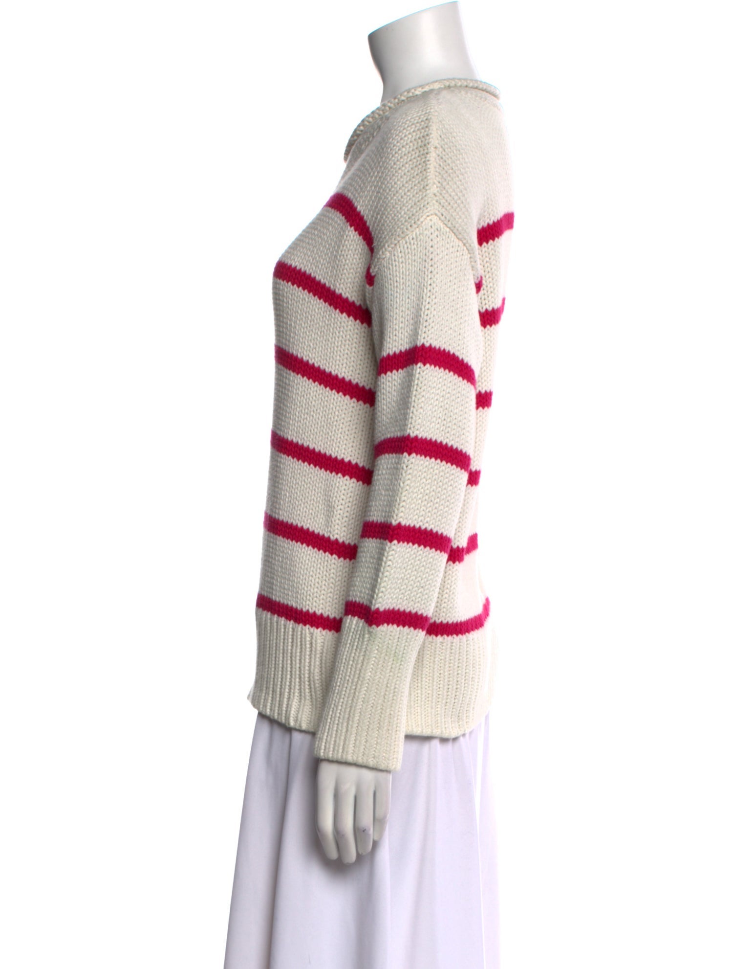 La Ligne Striped Crew Neck Sweater