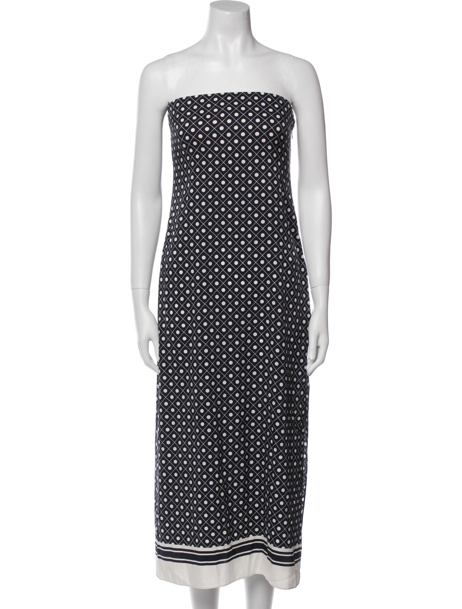 La Ligne Silk Midi Length Dress