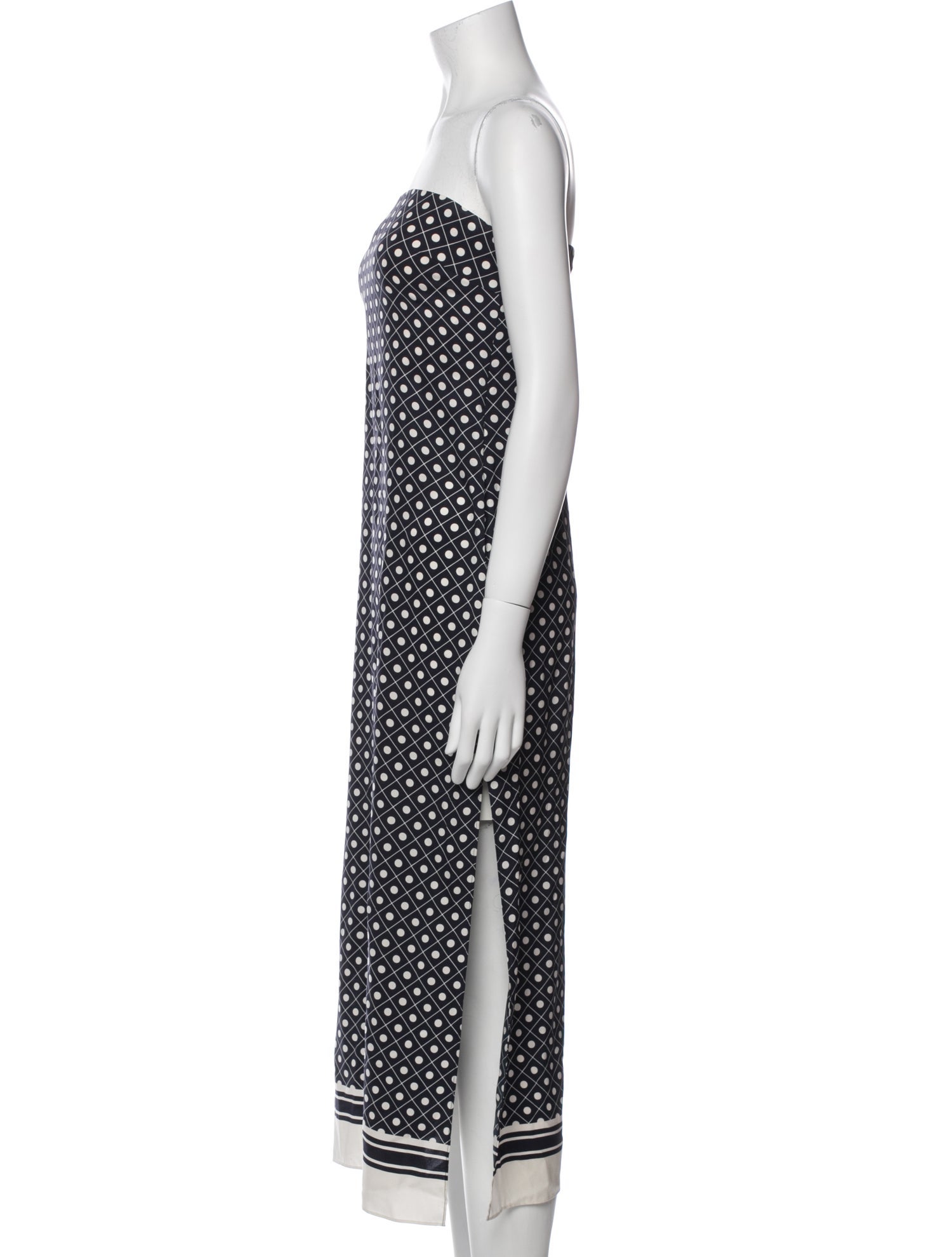 La Ligne Silk Midi Length Dress