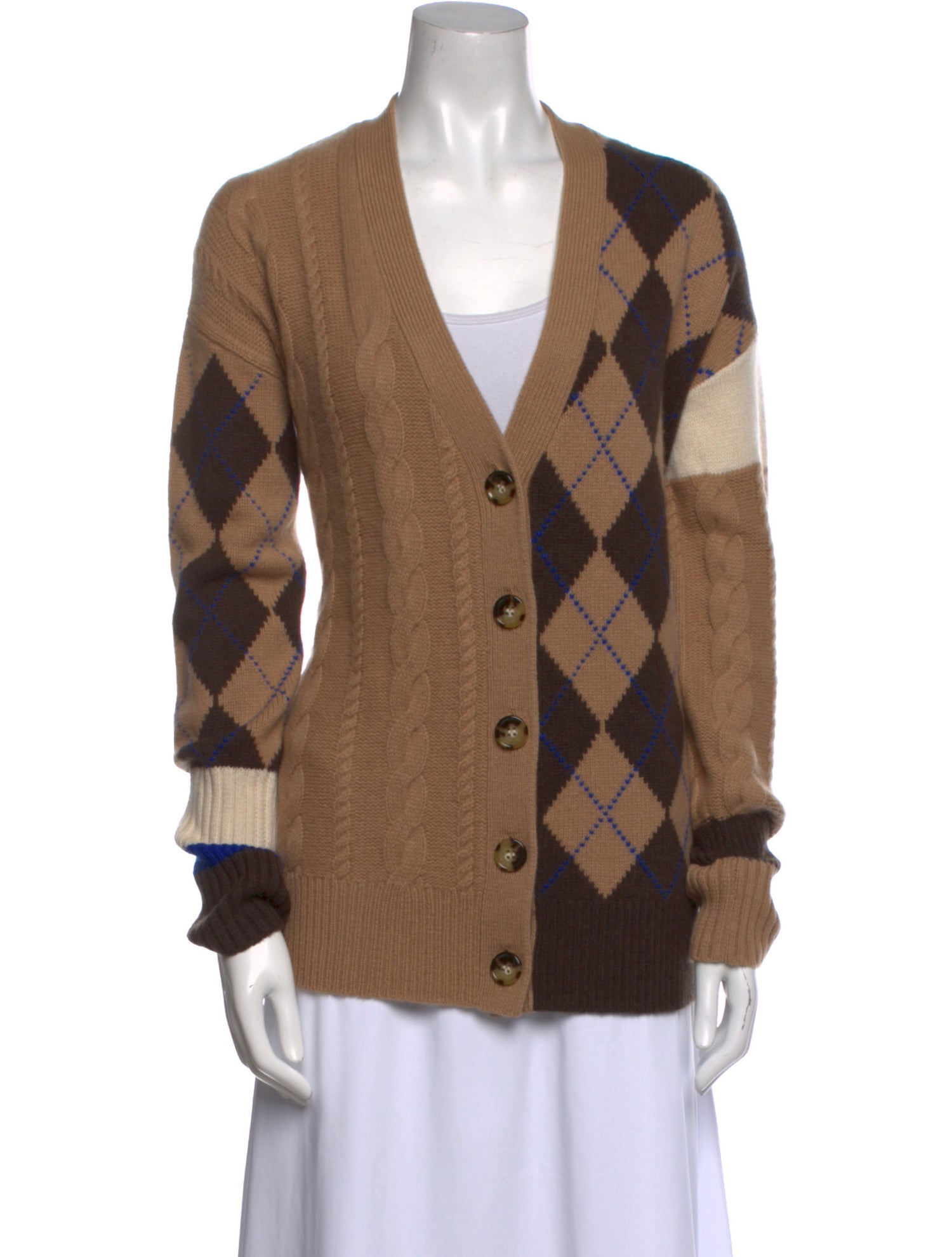 La Ligne Cashmere Printed Sweater w/ Tags