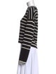 La Ligne Silk Striped Sweater