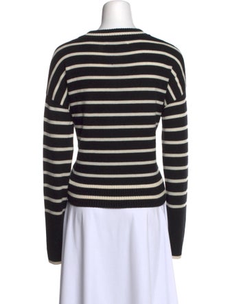 La Ligne Silk Striped Sweater