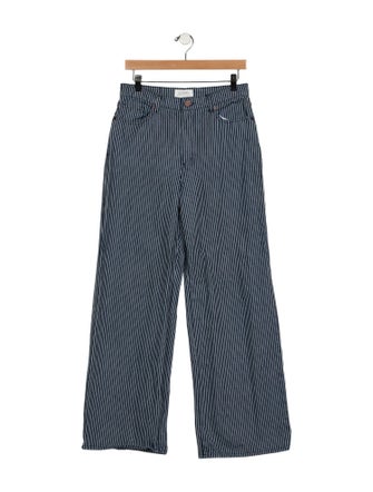 La Ligne Striped Wide Leg Pants