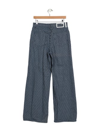 La Ligne Striped Wide Leg Pants
