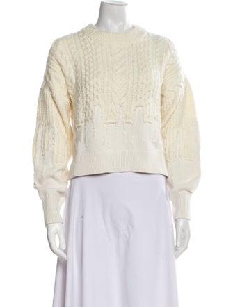 La Ligne Merino Wool Crew Neck Sweater